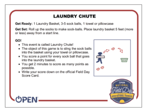 Laundry Chute Card