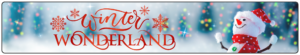 Winter Wonderland Button
